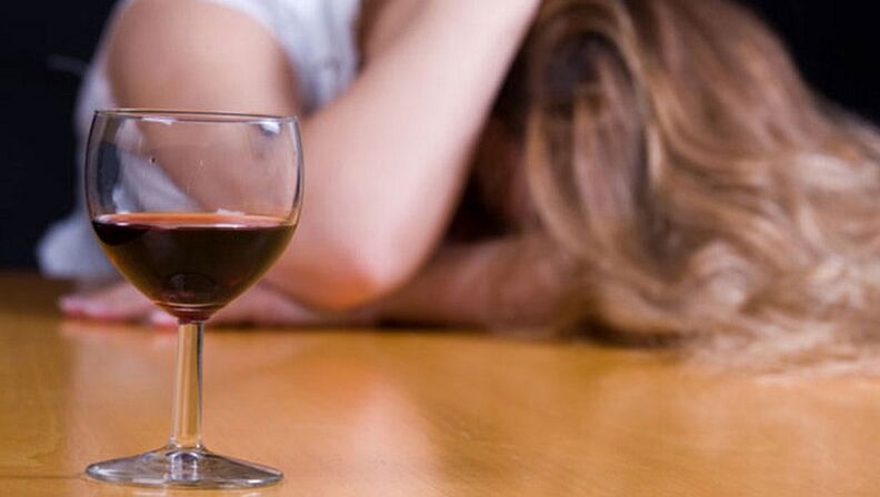 ženska in alkohol, kako prenehati piti