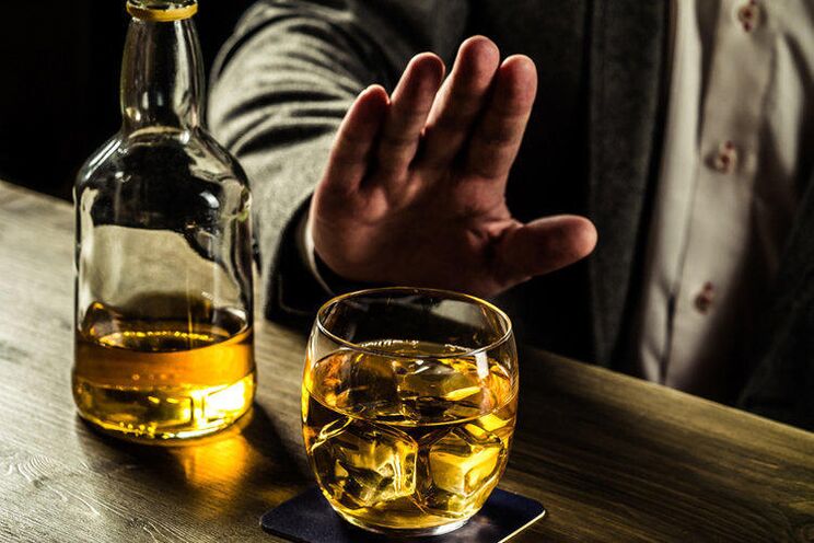 Želja po opustitvi alkohola
